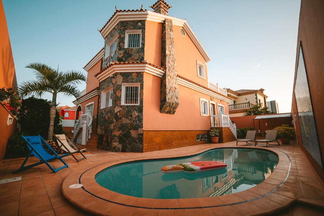Villa Morada Sonneland Con Piscina Privada Climatizada Maspalomas  Extérieur photo