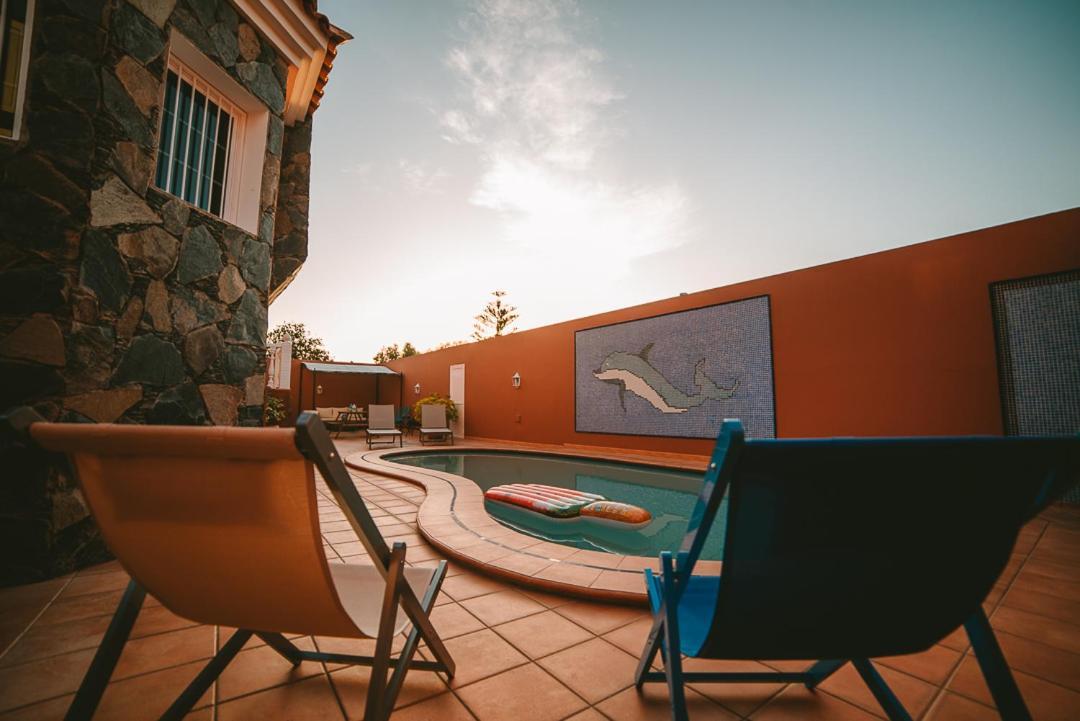 Villa Morada Sonneland Con Piscina Privada Climatizada Maspalomas  Extérieur photo