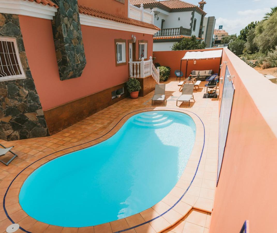 Villa Morada Sonneland Con Piscina Privada Climatizada Maspalomas  Extérieur photo
